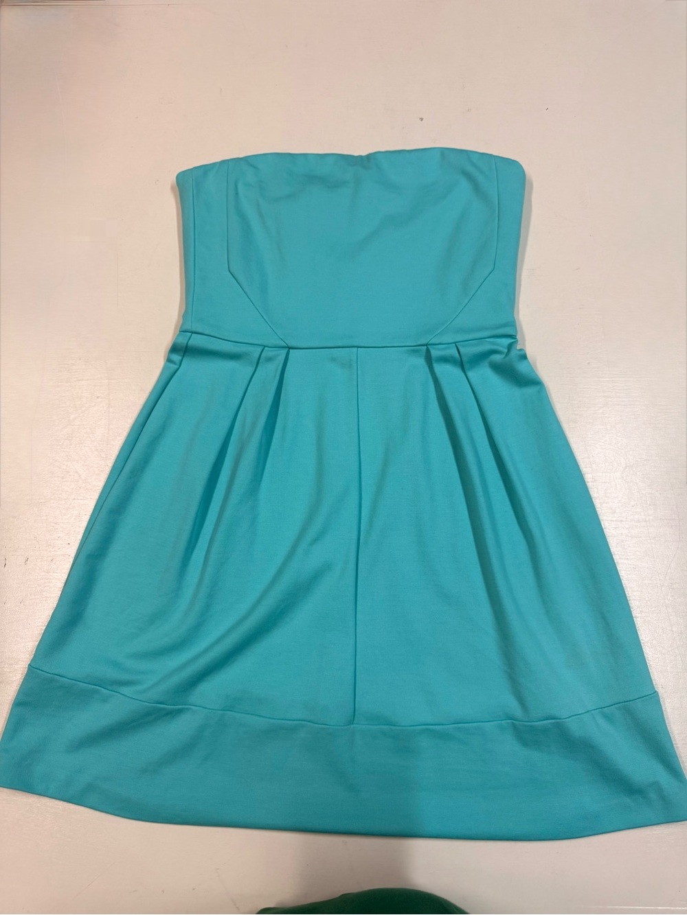 Amanda Uprichard Strapless Aqua Cocktail / Party Dress